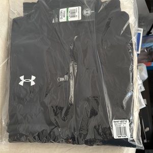 BRAND NEW Under Armour Men's Hustle Fleece Quarter Zip Color Gray, Size L 3710